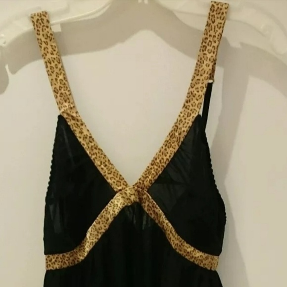 Victoria's Secret Very Sexy Black Sheer Nightie  M - Picture 6 of 9